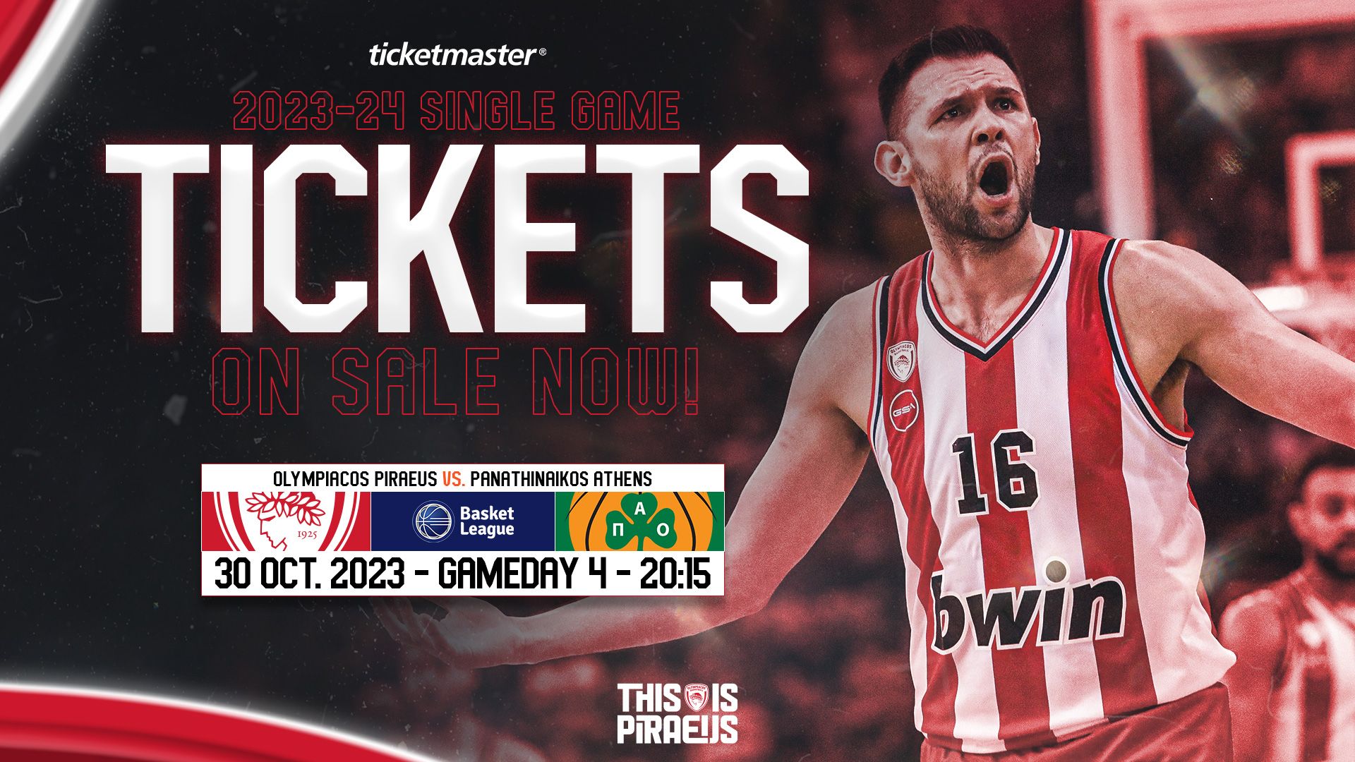 Τα εισιτήρια για τον αγώνα με τον Παναθηναϊκό