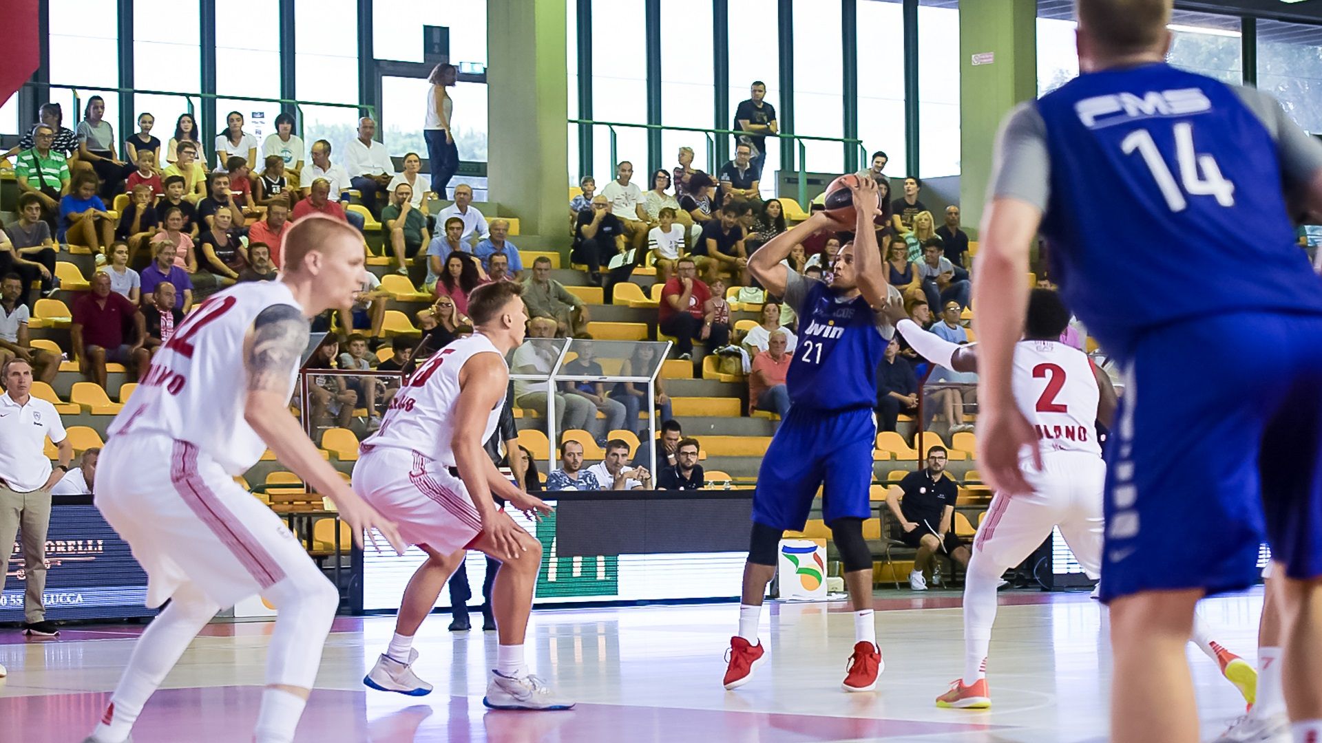 "Lucca Tournament": Ολυμπιακός - Αρμάνι Μ. 62-78