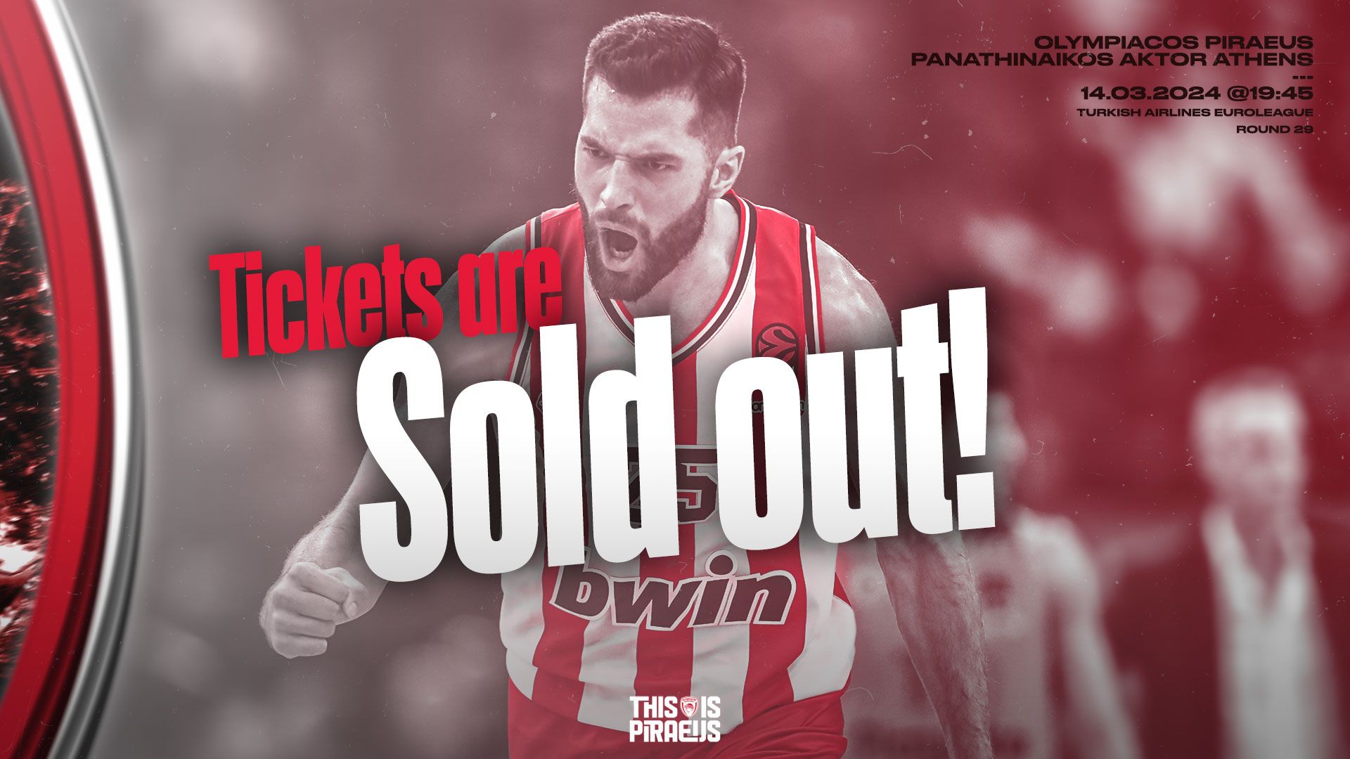 Sold Out ο αγώνας με τον Παναθηναϊκό