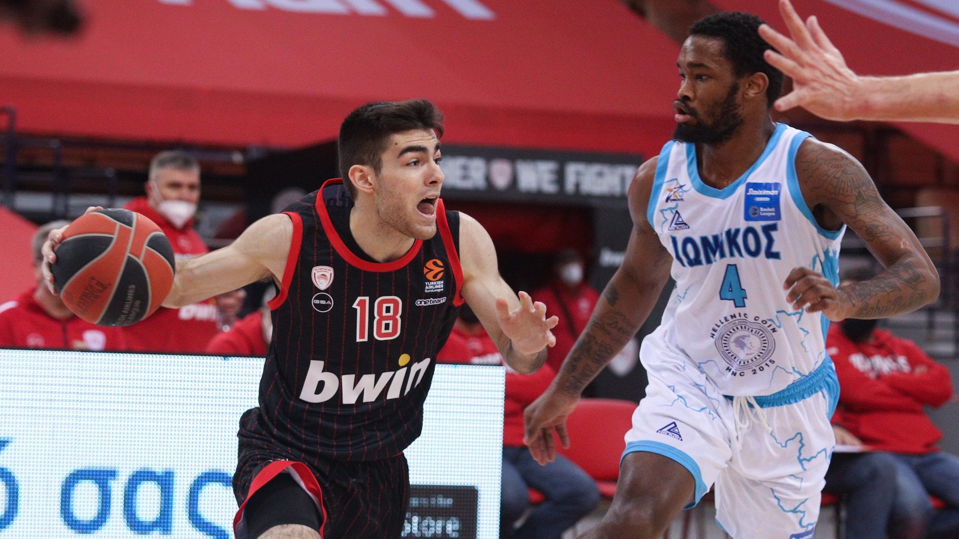 bwin Monday Night Against Covid-19: Ολυμπιακός – Ιωνικός 88-93 (vid)