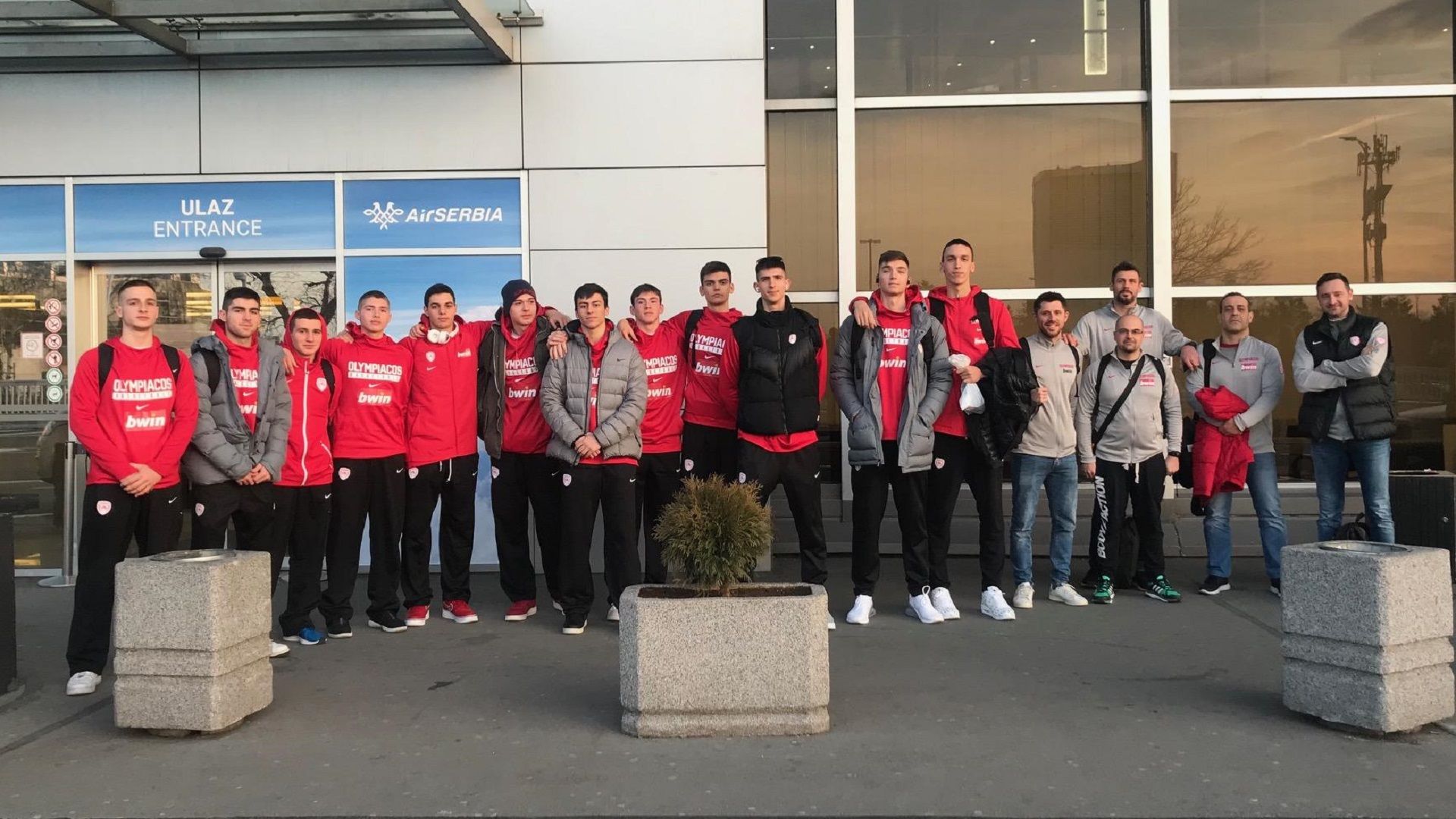 Στο Βελιγράδι για το Next Generation οι Έφηβοι (pics+vid)