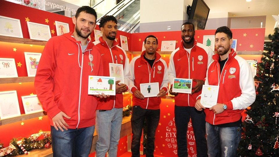 «Τρίποντο» προσφοράς και αγάπης από Ολυμπιακό και Παναθηναϊκό