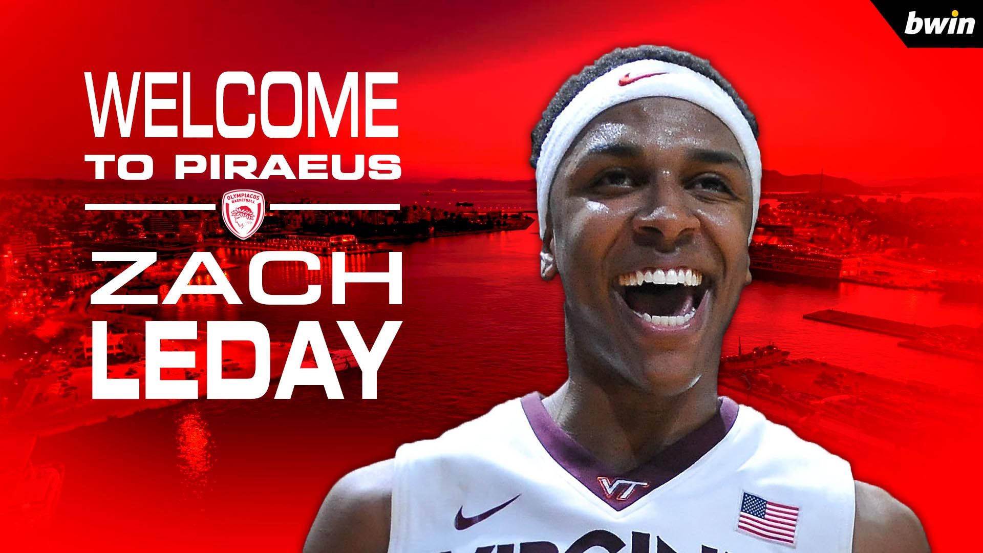 Leday with Olympiacos for the next three years