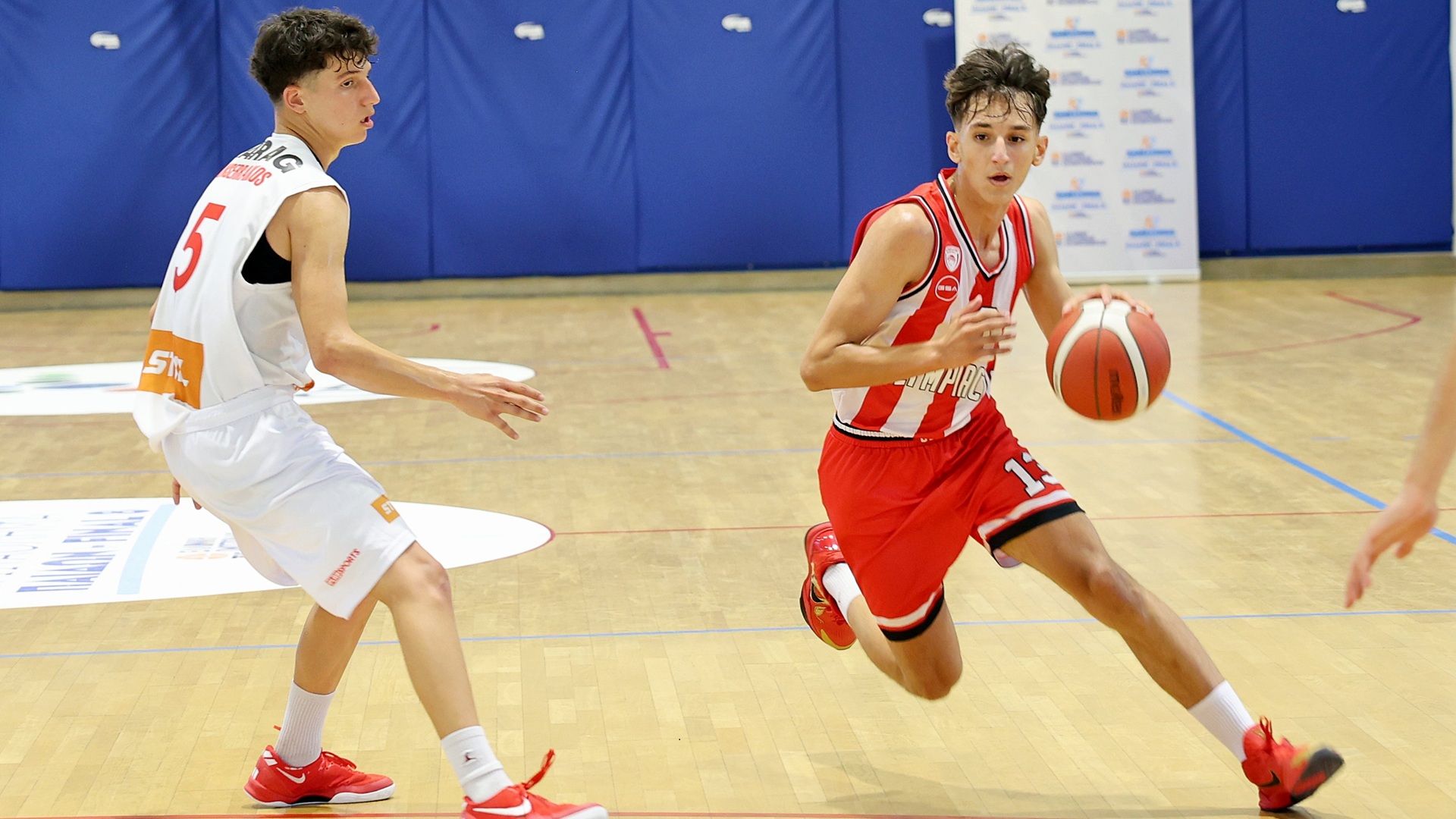 Πανελλήνιο Παίδων, Πανσερραϊκός – Ολυμπιακός 42-74