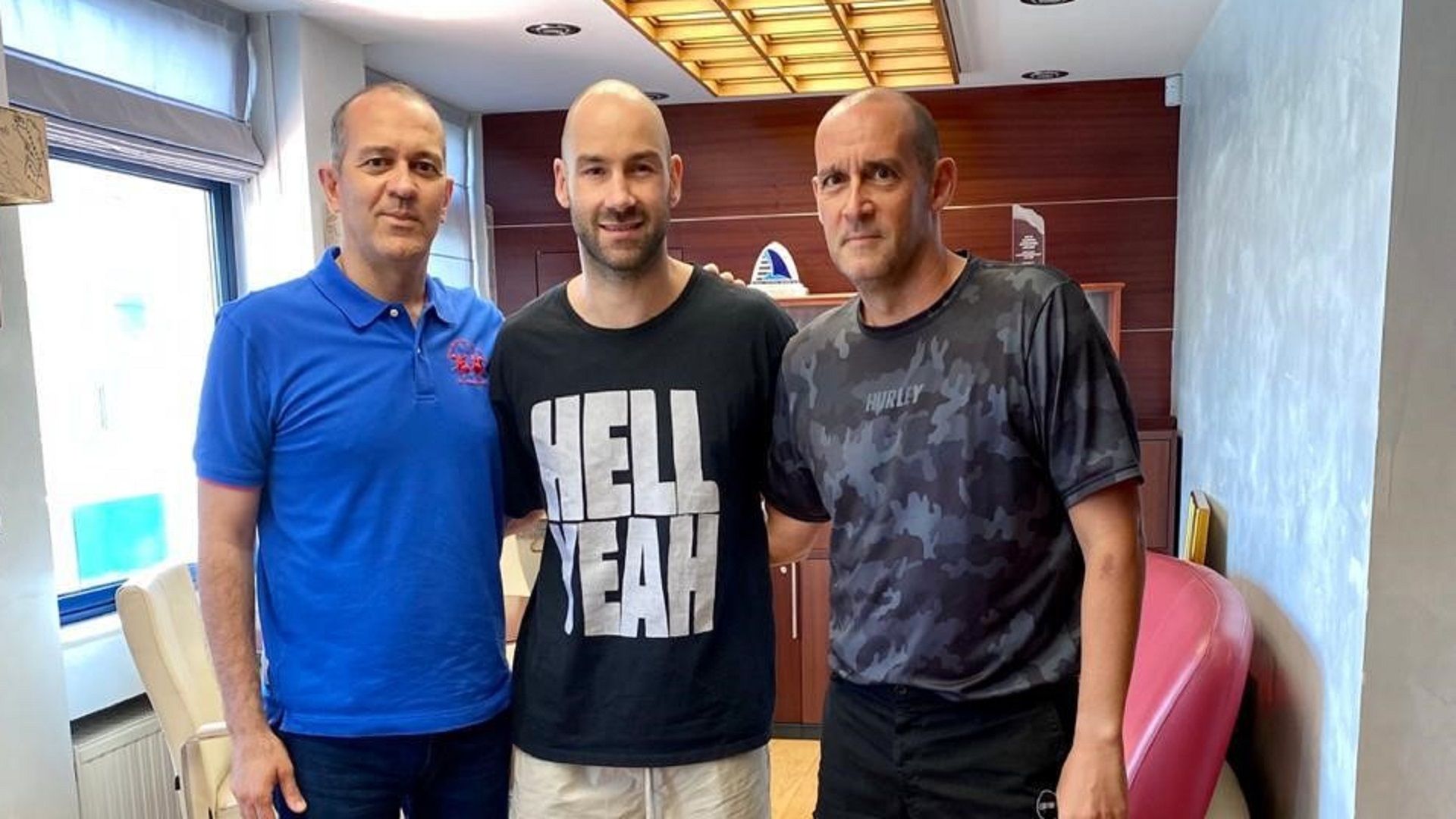 "Vassilis, we thank you"