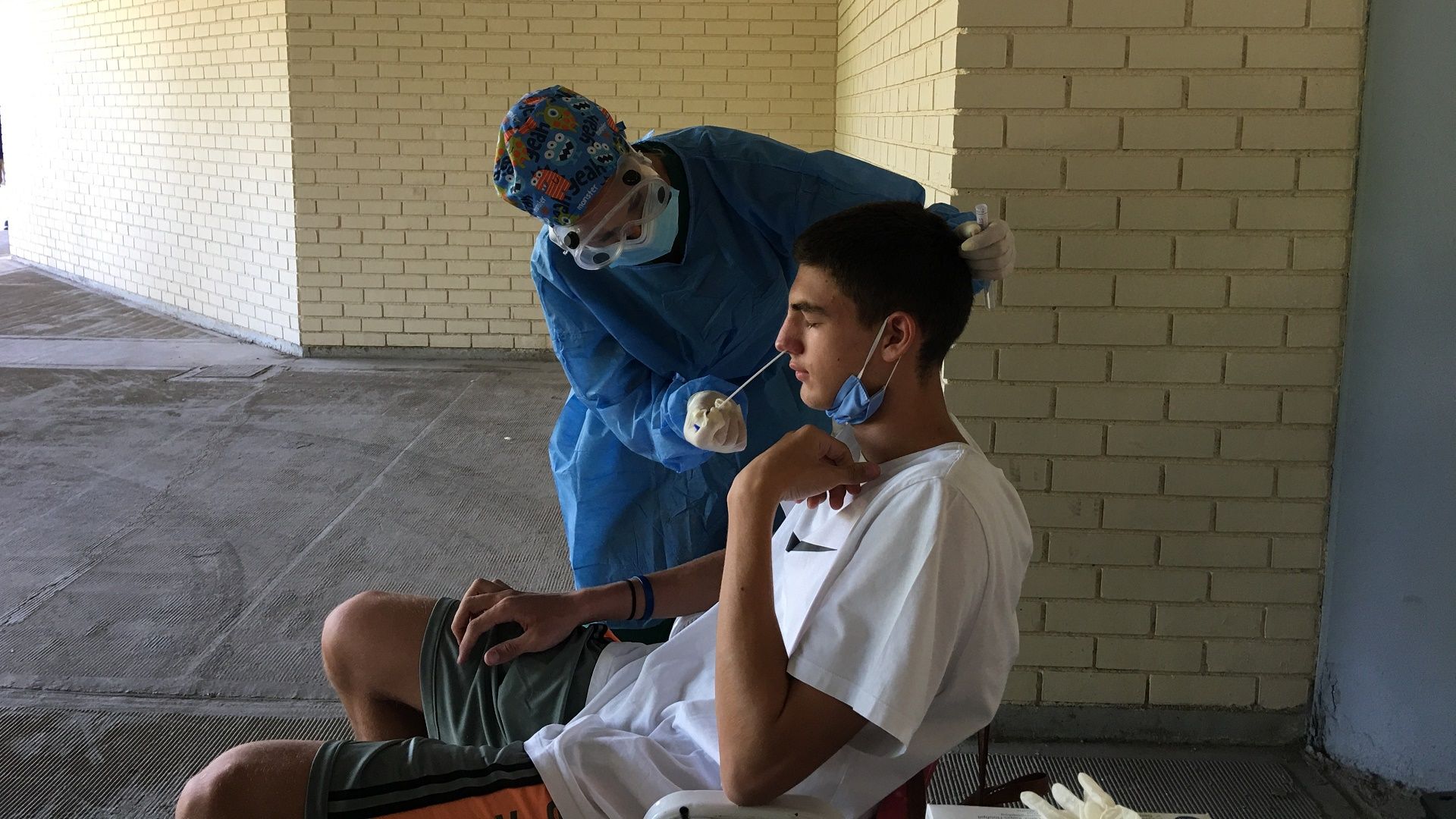 Έκαναν τεστ για Covid-19 Παιδικό και Εφηβικό