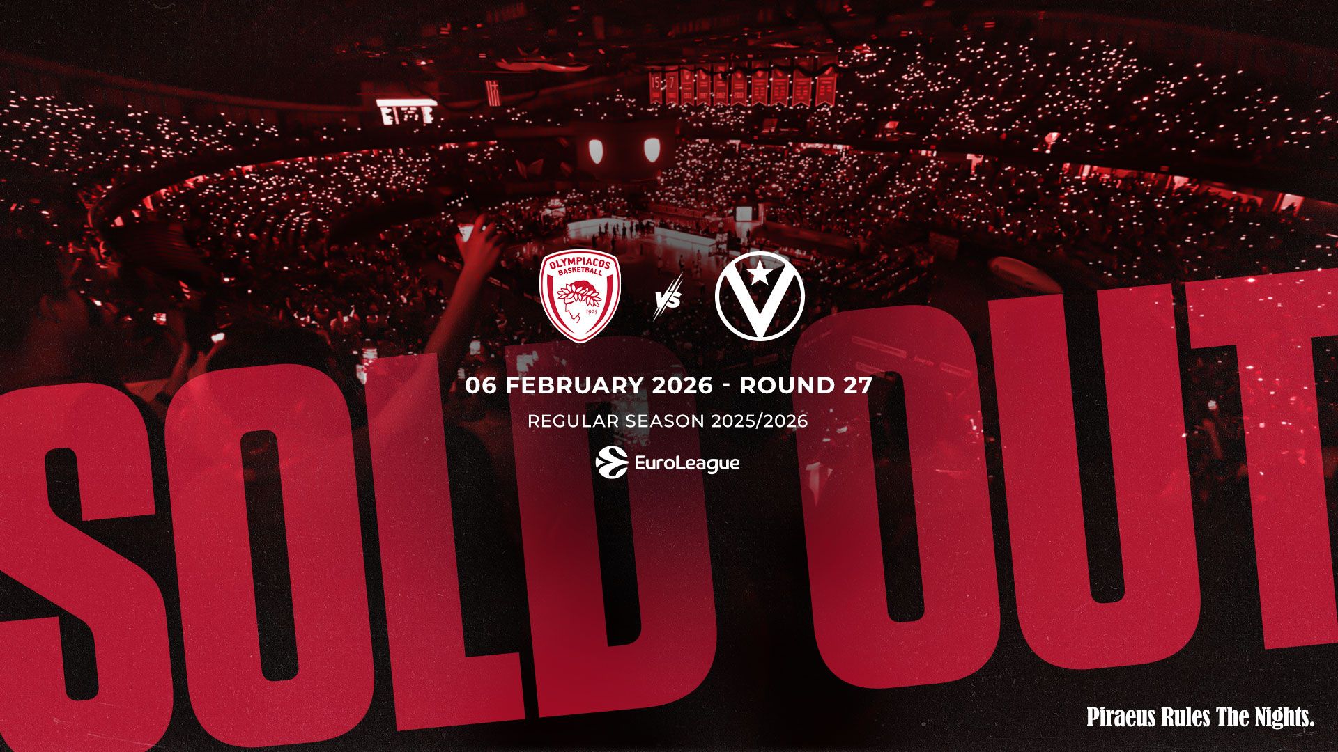 Sold out ο αγώνας με την Βίρτους