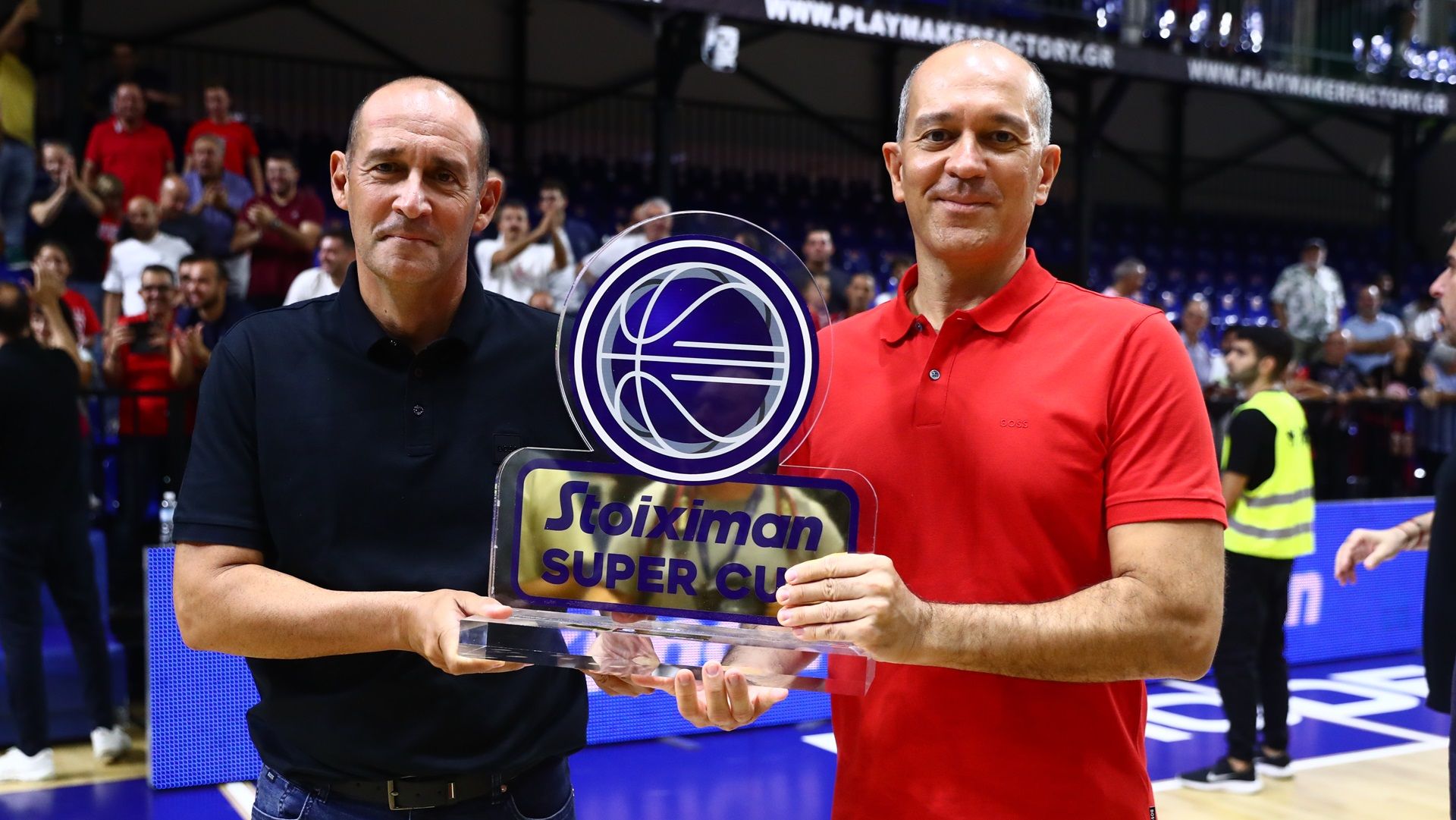 The team's Presidents, Panagiotis and Giorgos Angelopoulos talk about winning the Super Cup