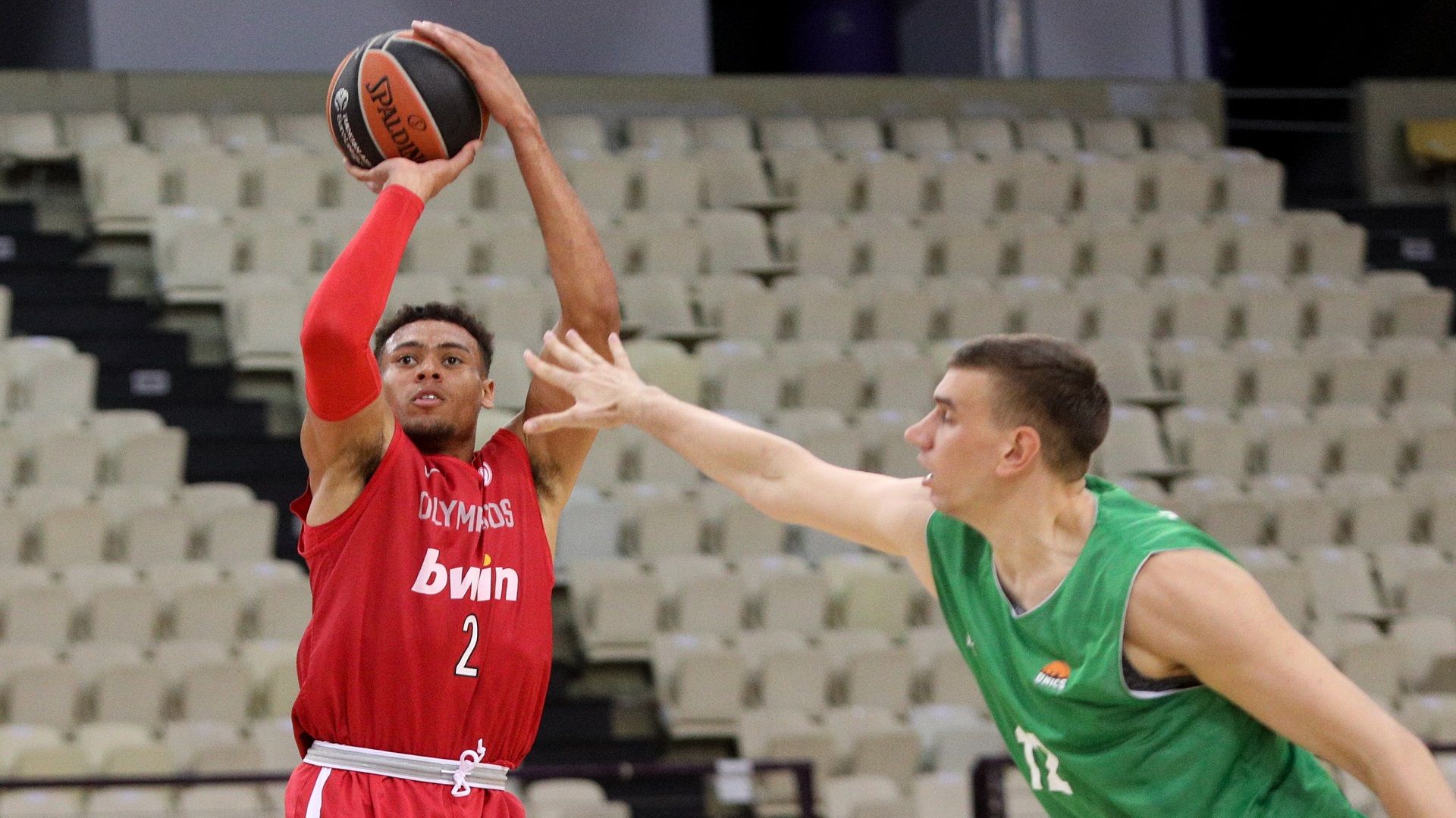 Φιλικό: Ολυμπιακός - Ούνικς 62-67