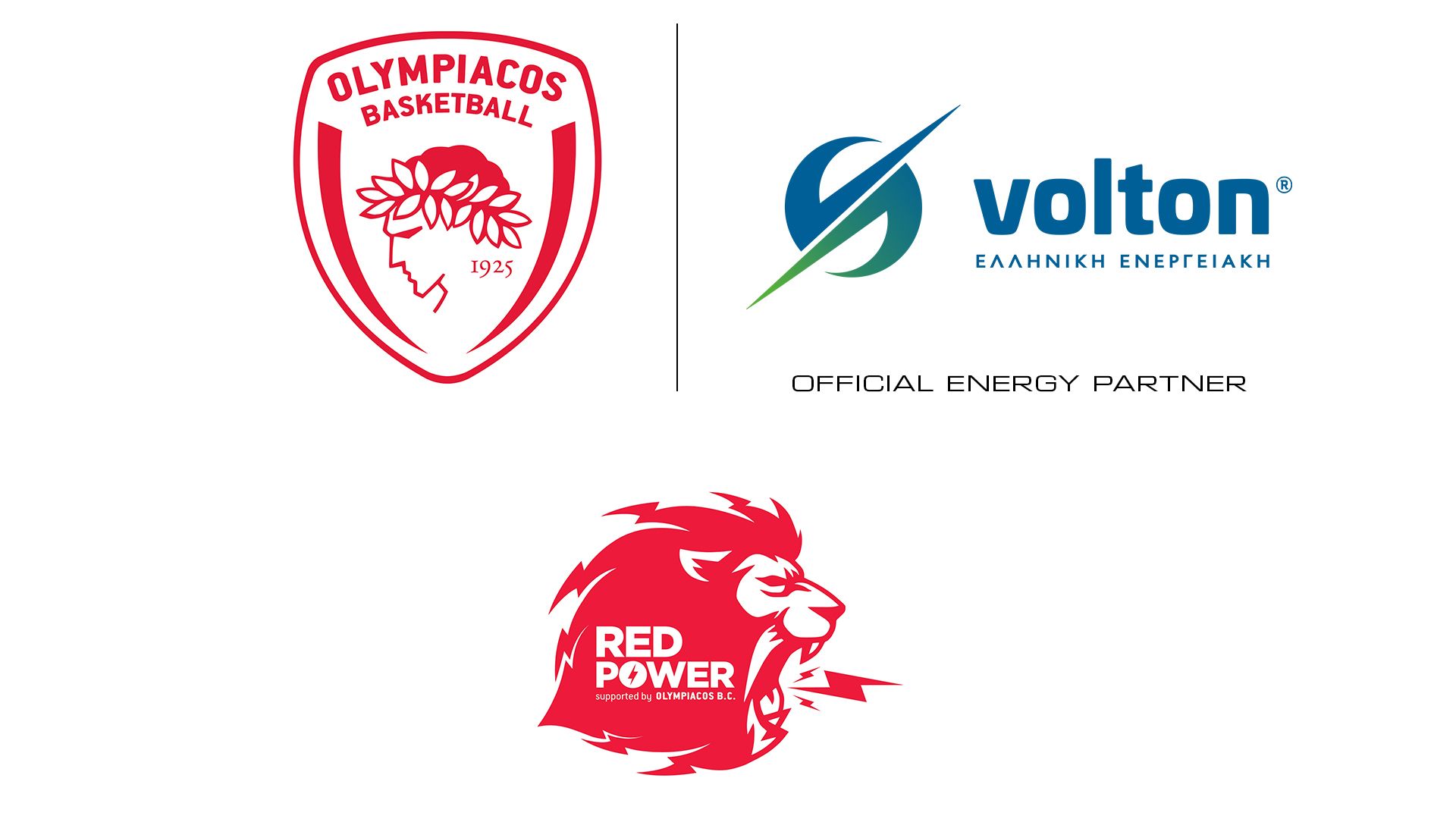 H ΚΑΕ Ολυμπιακός και Volton δημιουργούν το Red Power!