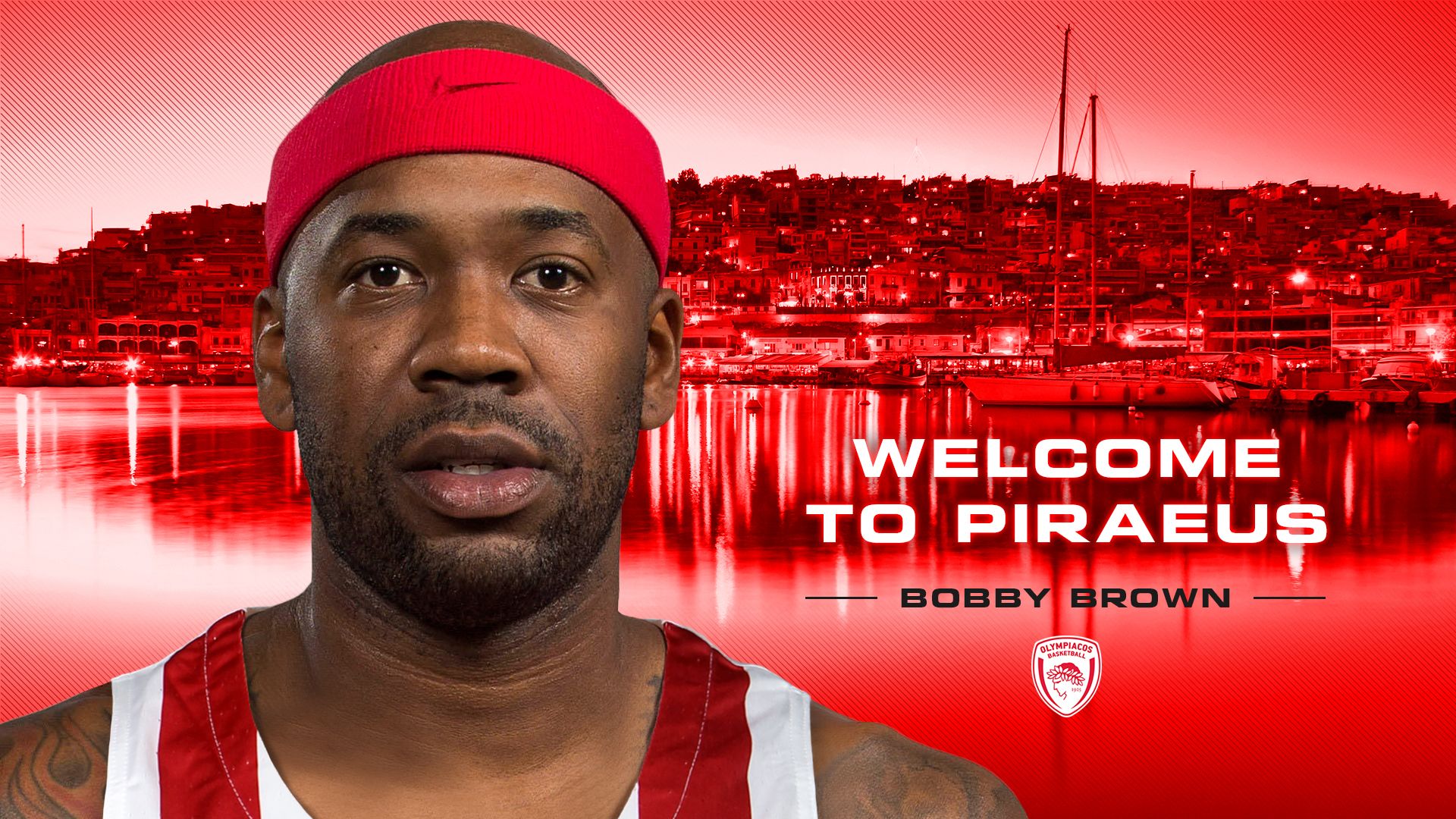 Olympiacos signs Bobby Brown