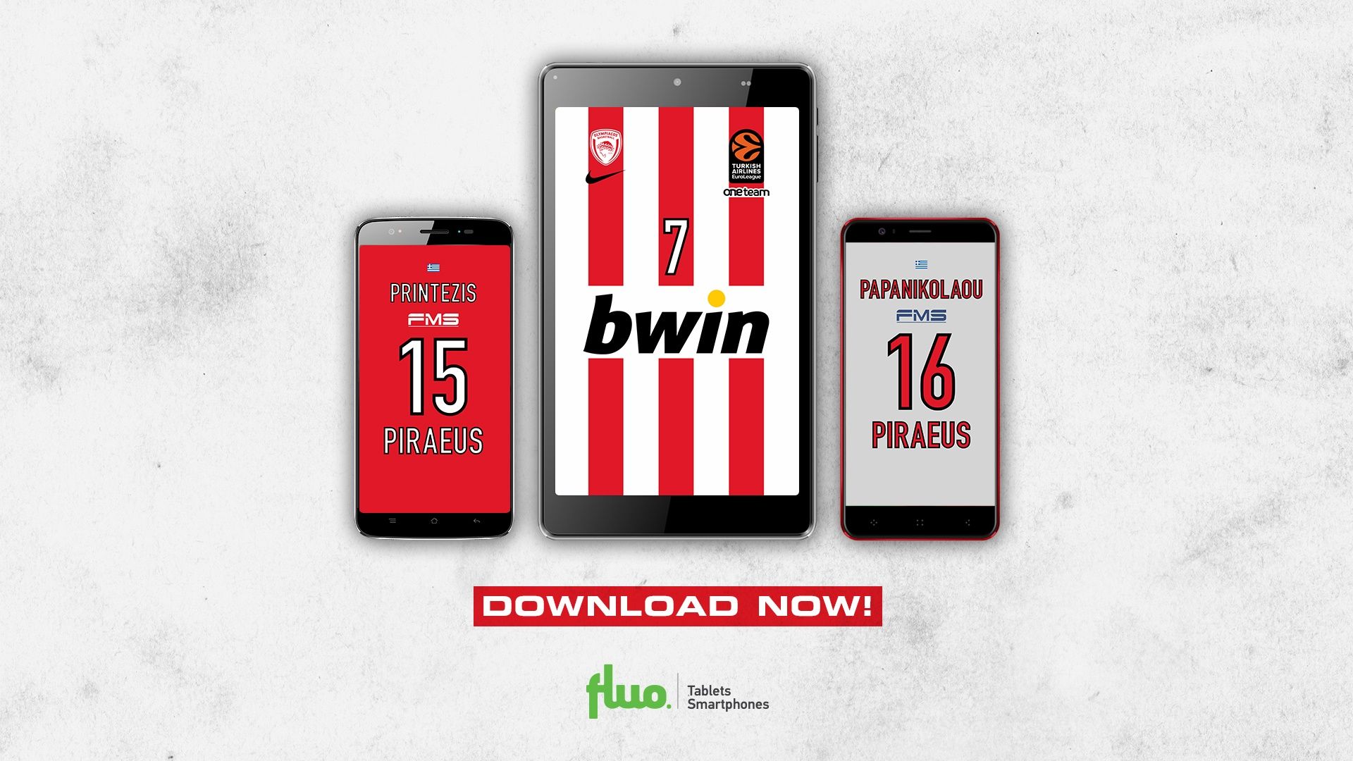 Τα «ερυθρόλευκα» wallpapers