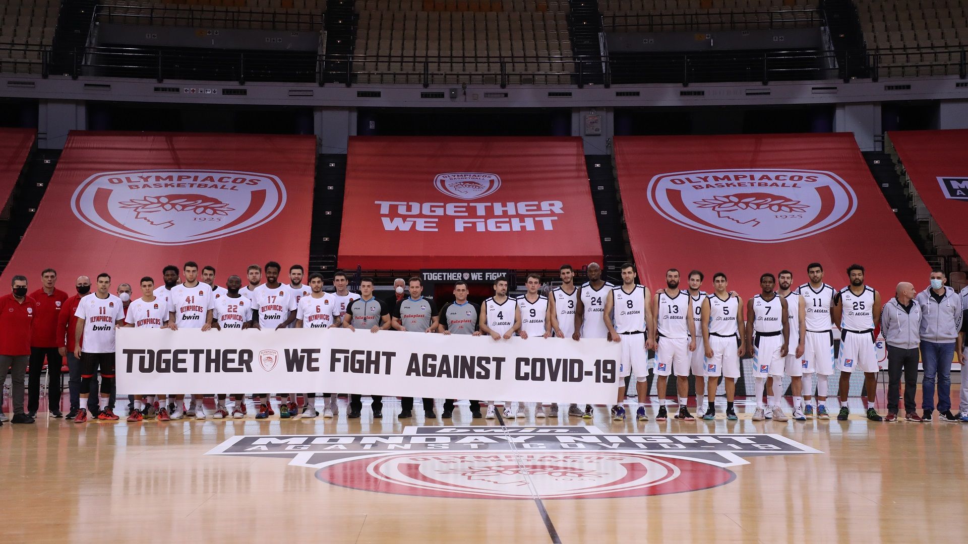 "Mondays Games against COVID": Ολυμπιακός - Κολοσσός Ρ. 95-73