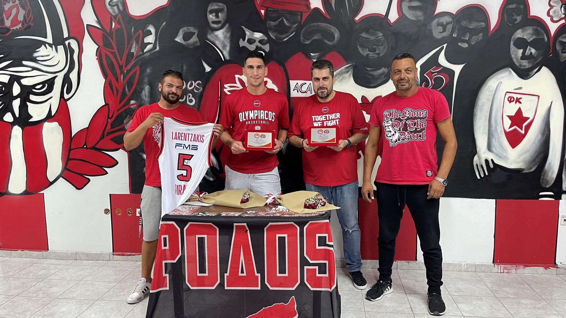 Η Θύρα 7 Ρόδου τίμησε τους Λαρεντζάκη και Μπαφέ (pics)