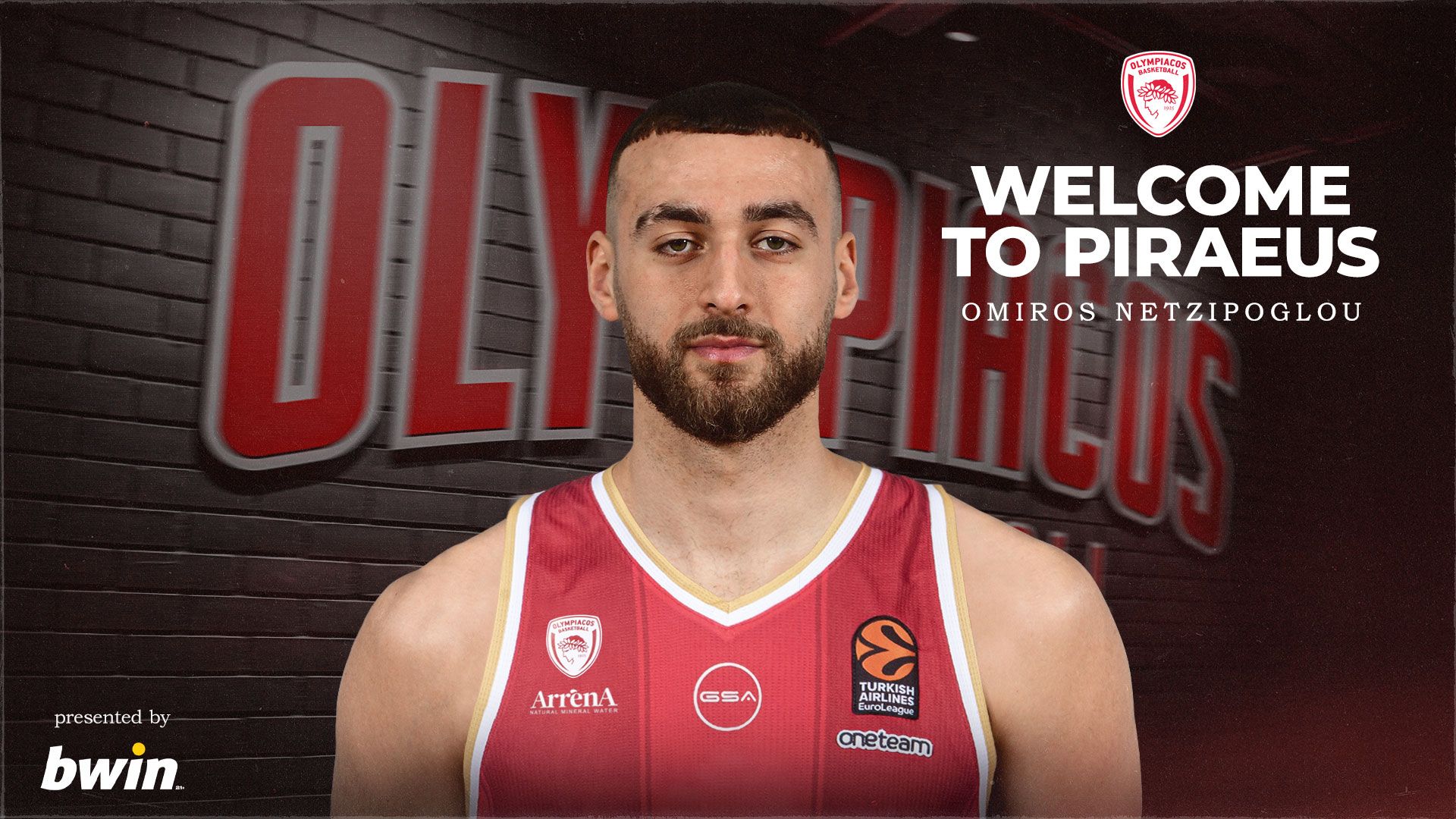 Netzipoglou becomes a 'red & white'