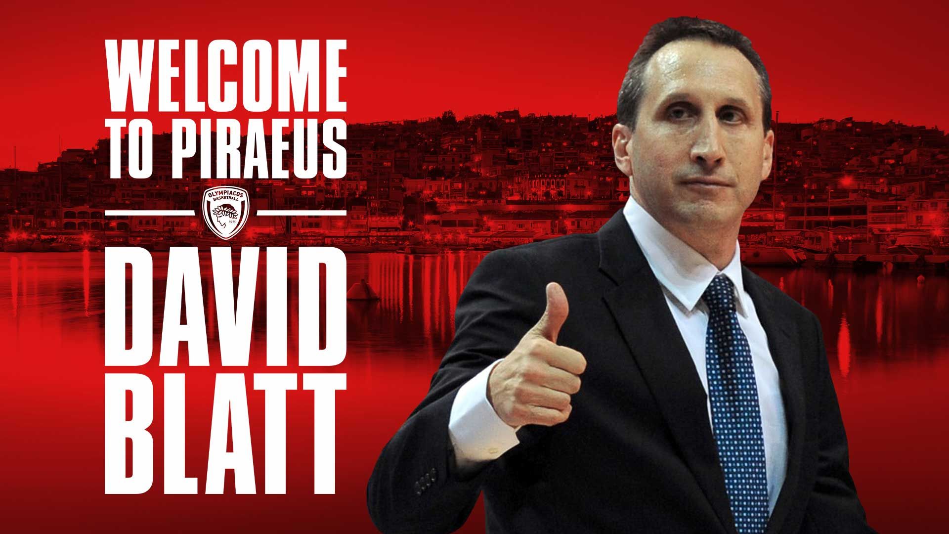 Blatt is the new head coach of Olympiacos