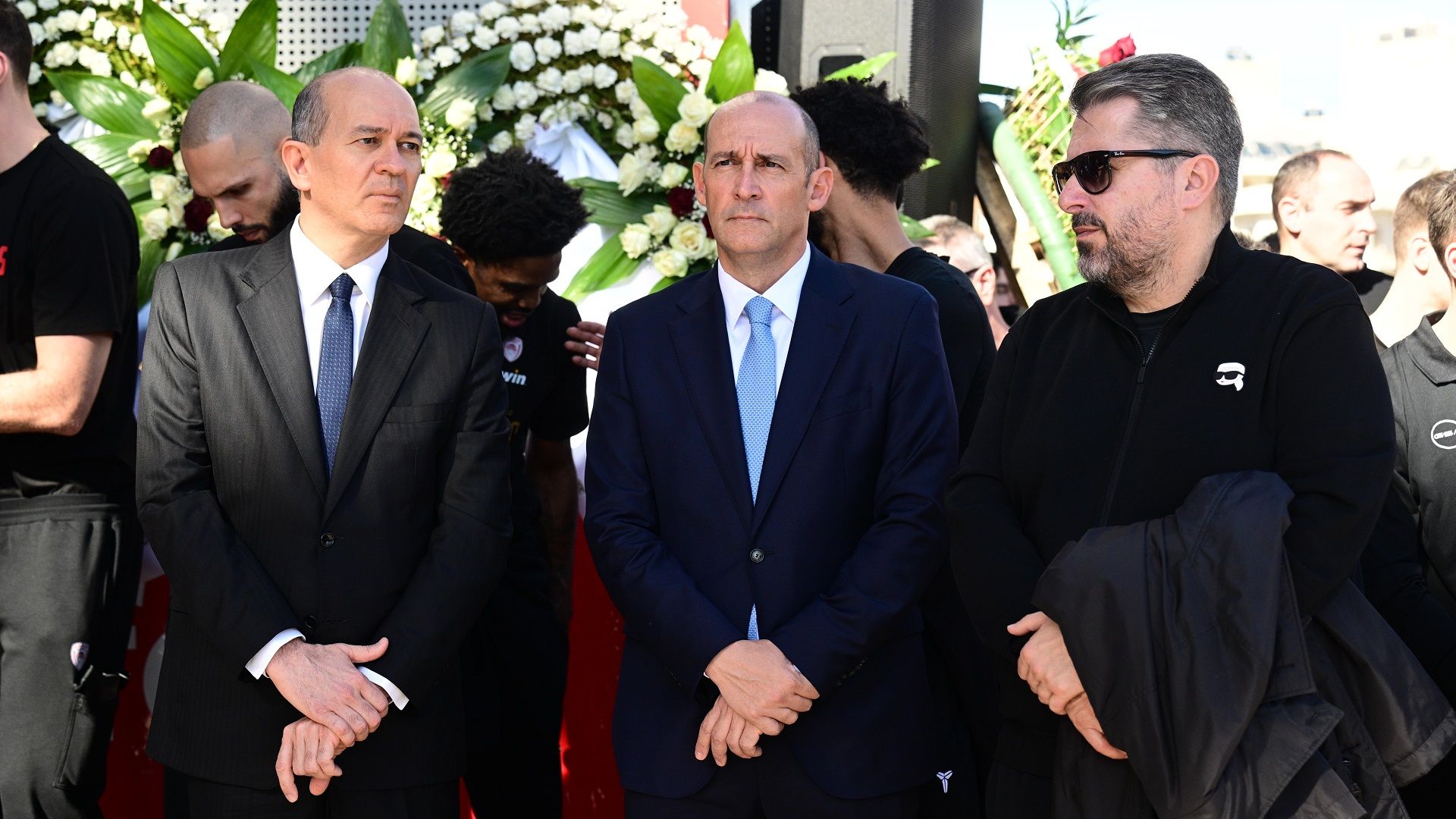 Η ΚΑΕ Ολυμπιακός στο μνημόσυνο για τα θύματα της Θύρας 7