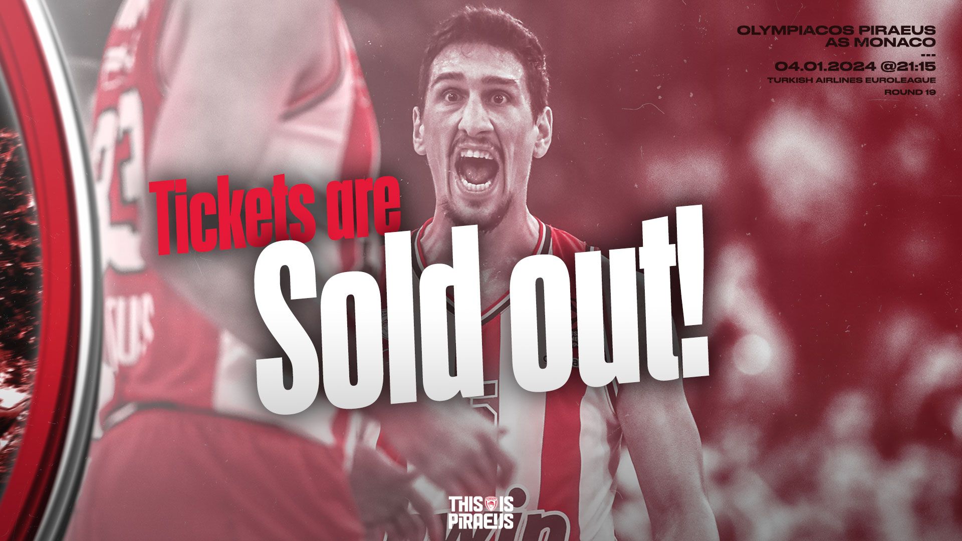 Sold Out ο αγώνας με την Μονακό!