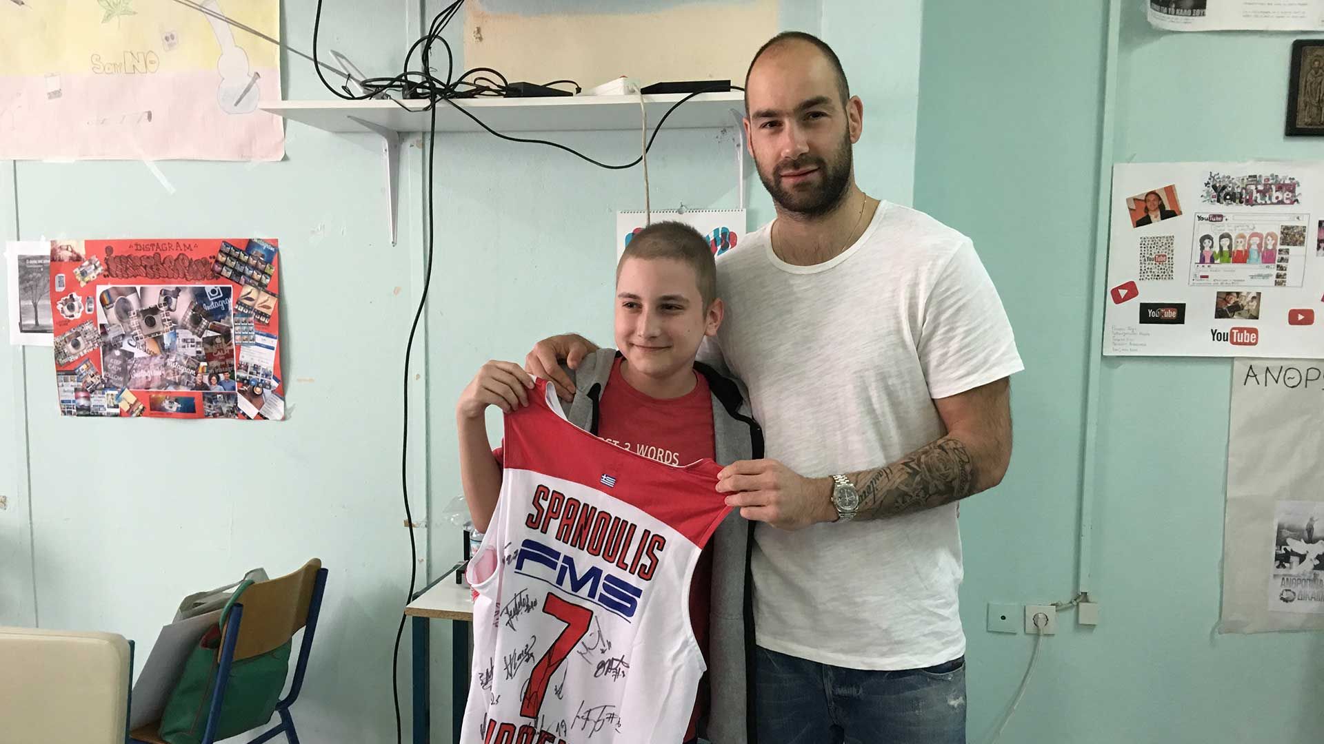 O Σπανούλης στα γενέθλια του Χρήστου