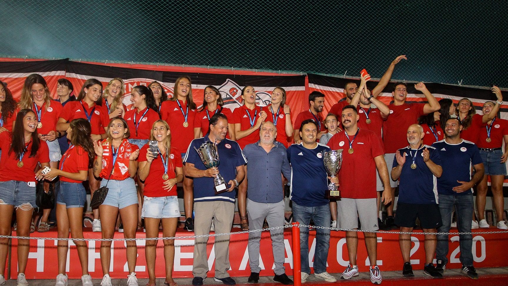 CONGRATULATIONS TO THE WATER POLO TEAMS