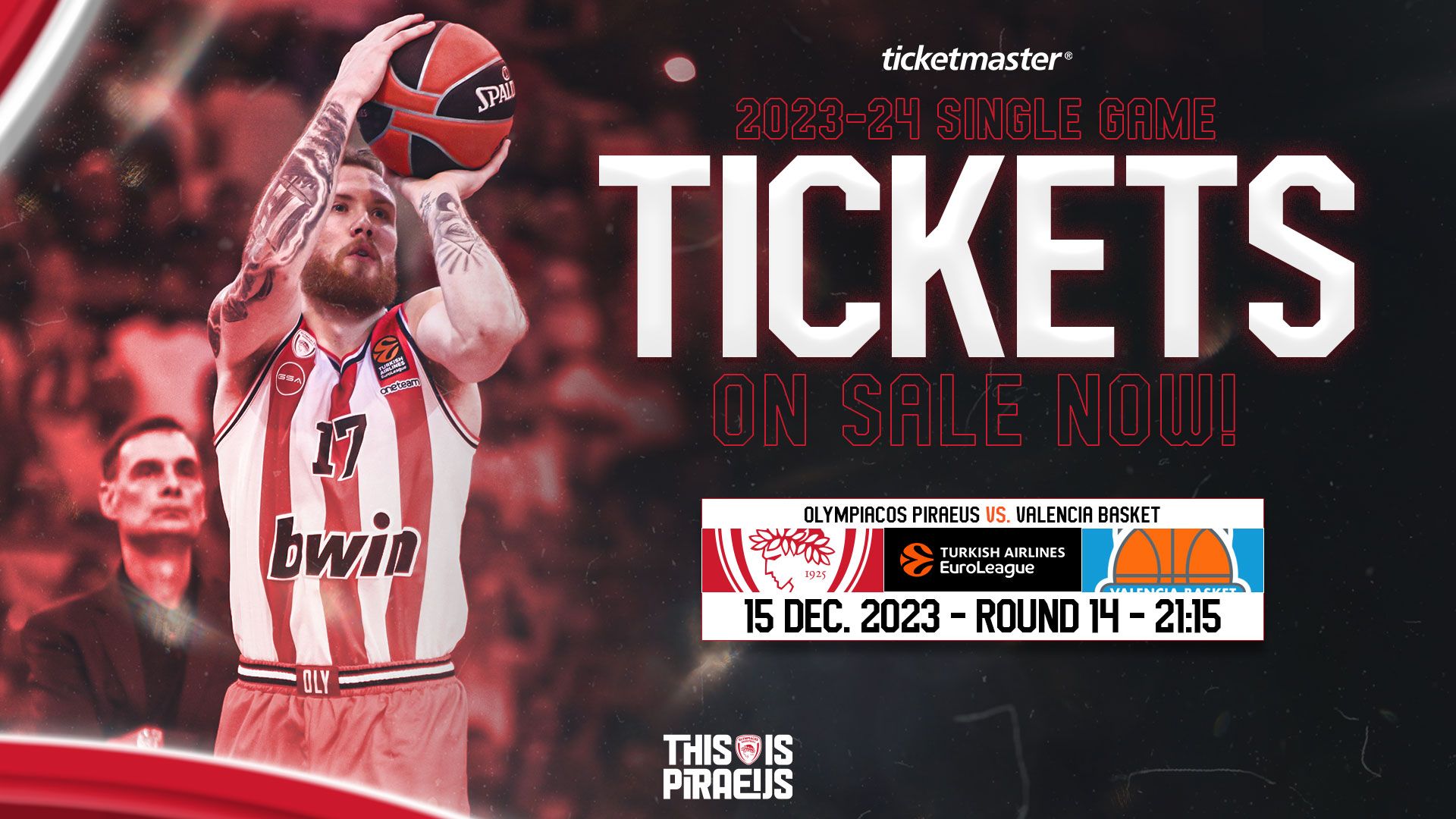 Τα εισιτήρια για τον αγώνα με την Βαλένθια